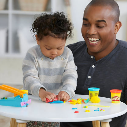 Play-Doh Fun Factory Kit to explore colours and shapes