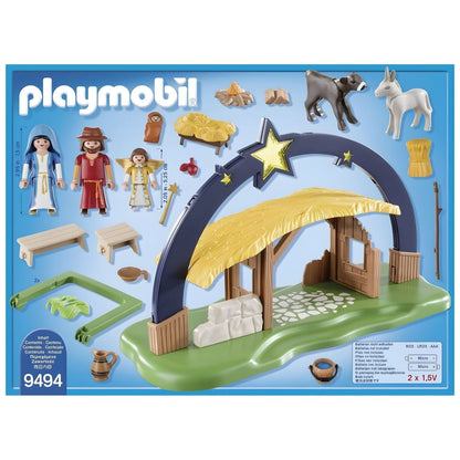 Introducing Playmobil Nativity Scene with Light with SKU 65949425 recommended for ages 4+