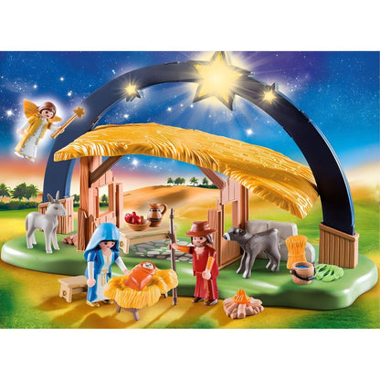 Introducing Playmobil Nativity Scene with Light with SKU 65949425 recommended for ages 4+