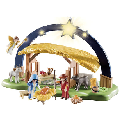 Introducing Playmobil Nativity Scene with Light with SKU 65949425 recommended for ages 4+