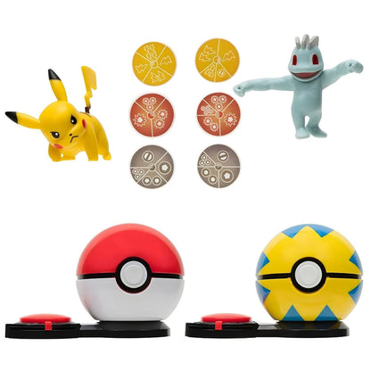 Introducing Pokemon Surprise Attack Pikachu vs Machoc with SKU 230272122 recommended for ages 4+