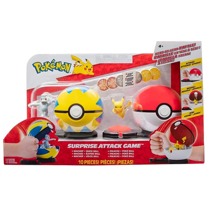 Introducing Pokemon Surprise Attack Pikachu vs Machoc with SKU 230272122 recommended for ages 4+