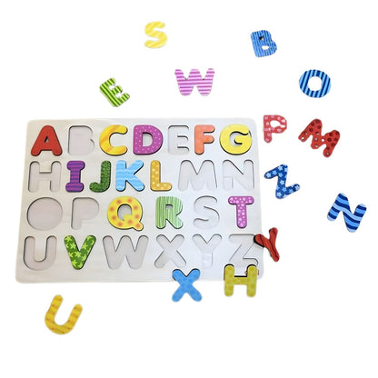 Introducing Alphabet Puzzle with SKU 45767225 recommended for ages 3+