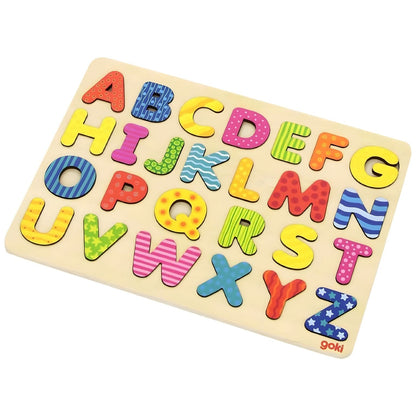 Introducing Alphabet Puzzle with SKU 45767225 recommended for ages 3+