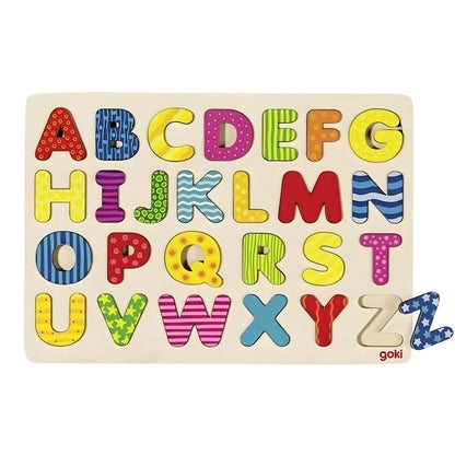 Introducing Alphabet Puzzle with SKU 45767225 recommended for ages 3+