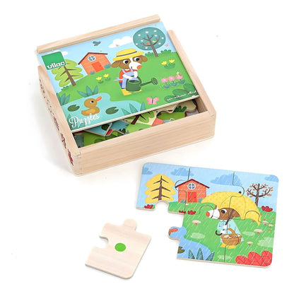 Introducing Wooden Puzzle - Four Seasons with SKU 26264124 recommended for ages 2+