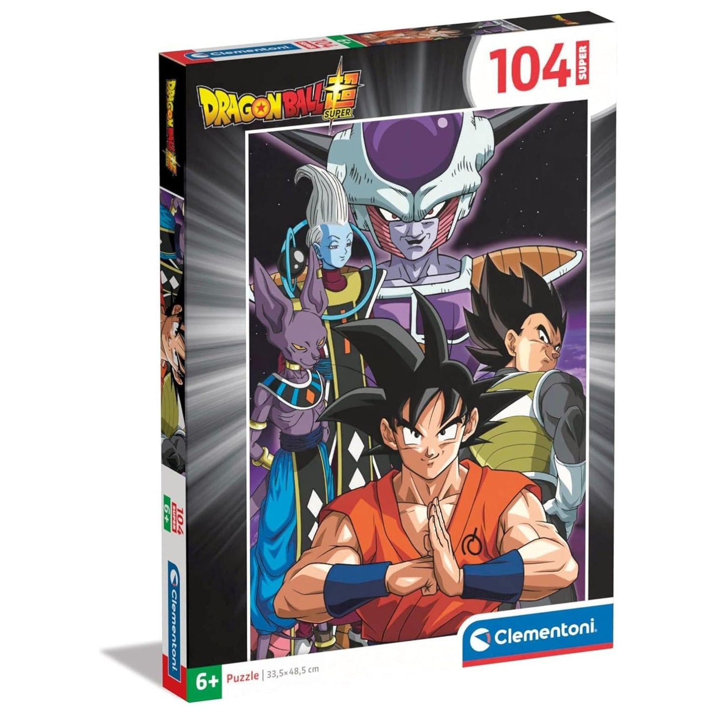 Apresentamos Puzzle Dragon Ball Z 104 pçs com o SKU 852577425 recomendado para + 6 anos