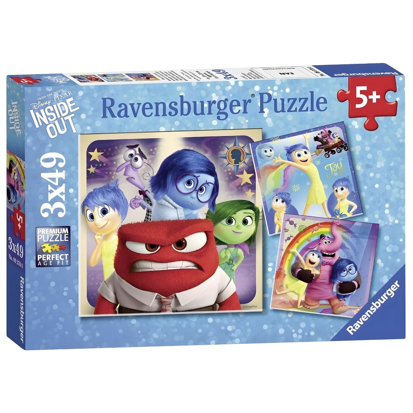 Apresentamos Puzzle Inside Out 3 x 49 pçs com o SKU 770937025 recomendado para + 5 anos