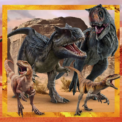 Introducing Jurassic World Puzzle 3 x 48 with SKU 852531425 recommended for ages 5+