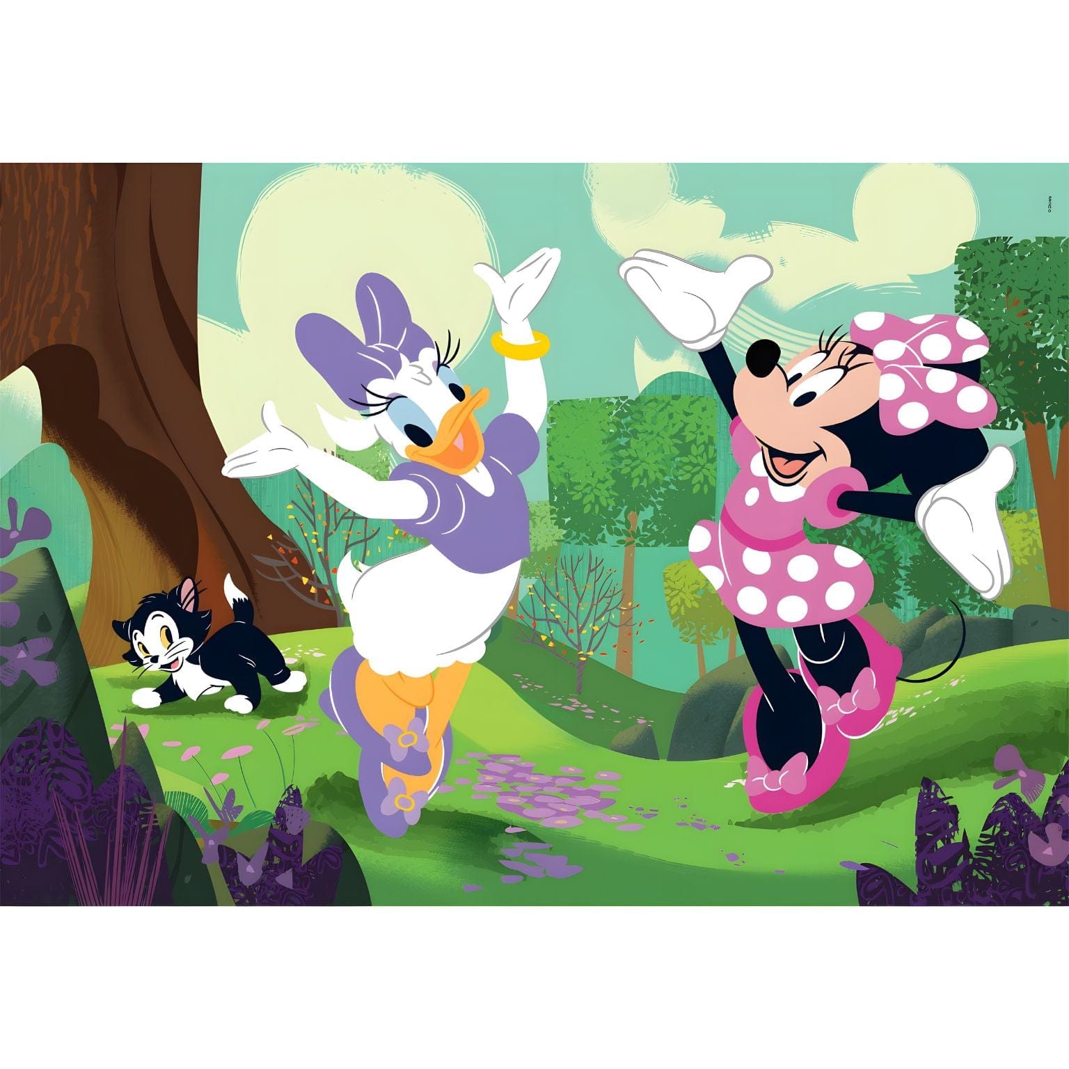Apresentamos Puzzle Minnie 2 x 60 pçs com o SKU 852481525 recomendado para + 4 anos