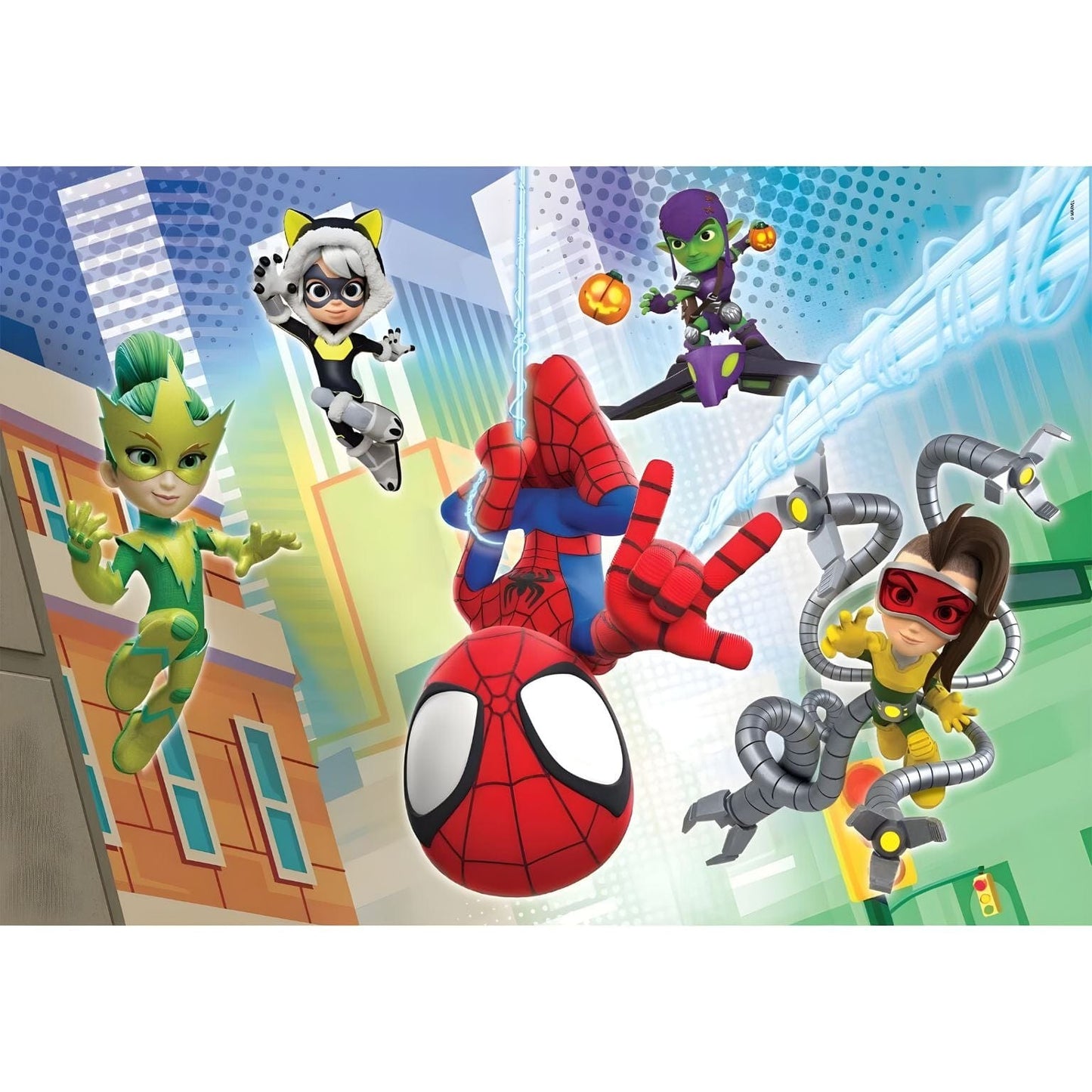 Apresentamos Puzzle Spidey Amazing Friends 2 x 60 com o SKU 852162525 recomendado para + 4 anos