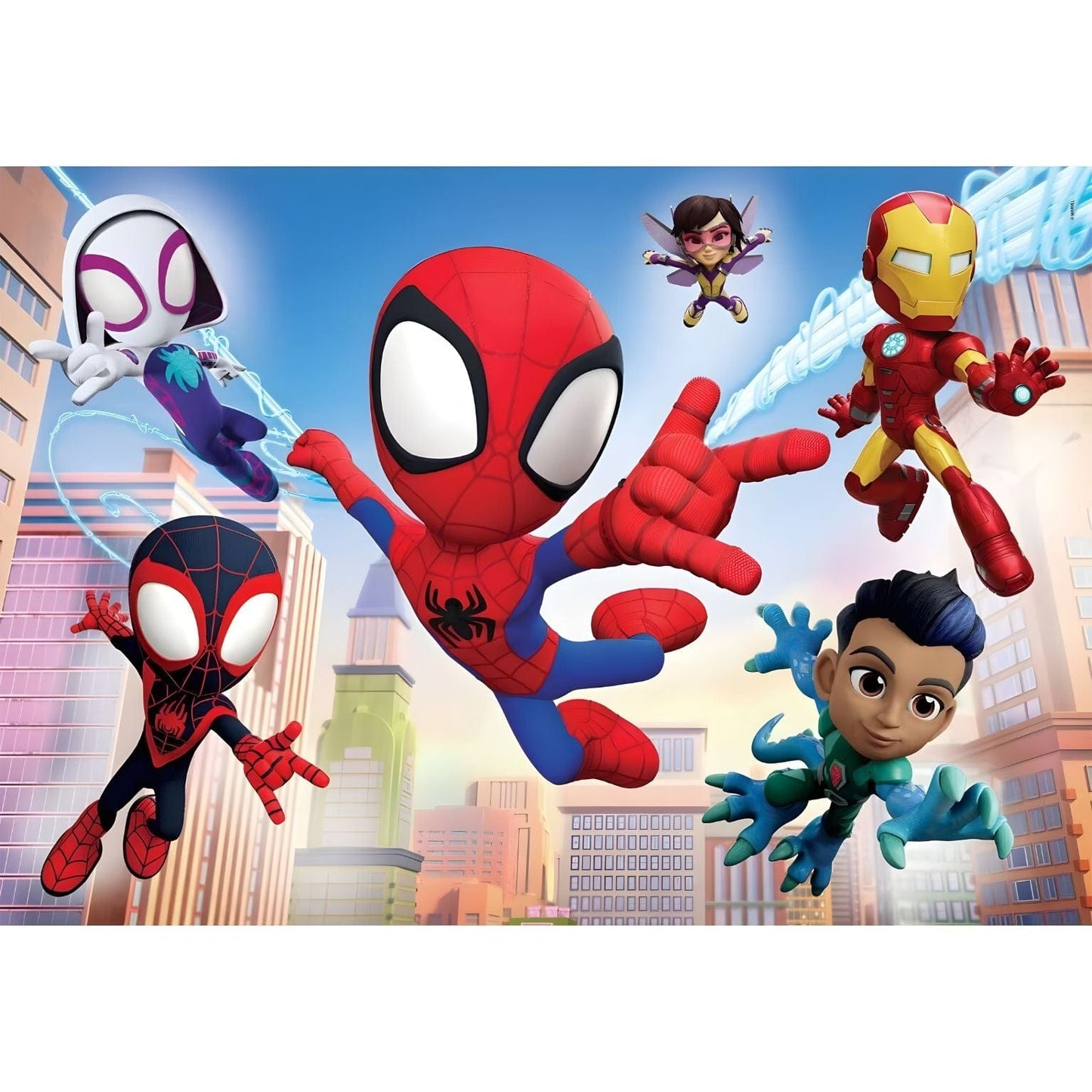 Apresentamos Puzzle Spidey Amazing Friends 2 x 60 com o SKU 852162525 recomendado para + 4 anos