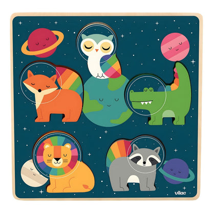 Introducing Andy Westface Space Sensory Puzzle with SKU 26740125 recommended for ages 2+