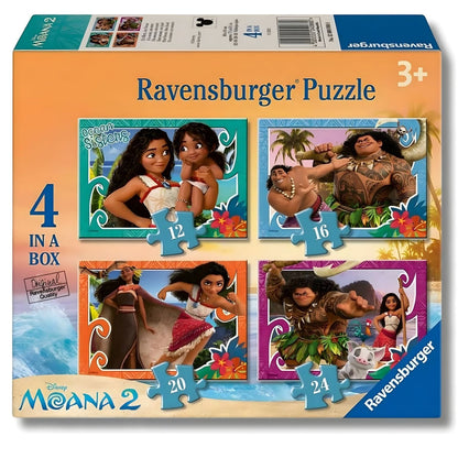 Introducing Moana Puzzle 12-16-20-24 with SKU 770412525 recommended for ages 3+