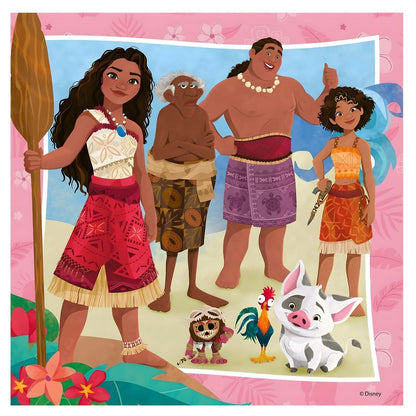 Introducing Moana Puzzle 3 x 49 pieces with SKU 770410225 recommended for ages 5+