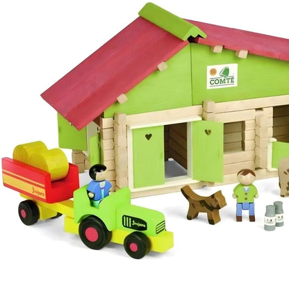 Introducing Farm with Tractor and Animals 140 pcs with SKU 26805325 recommended for ages 5+