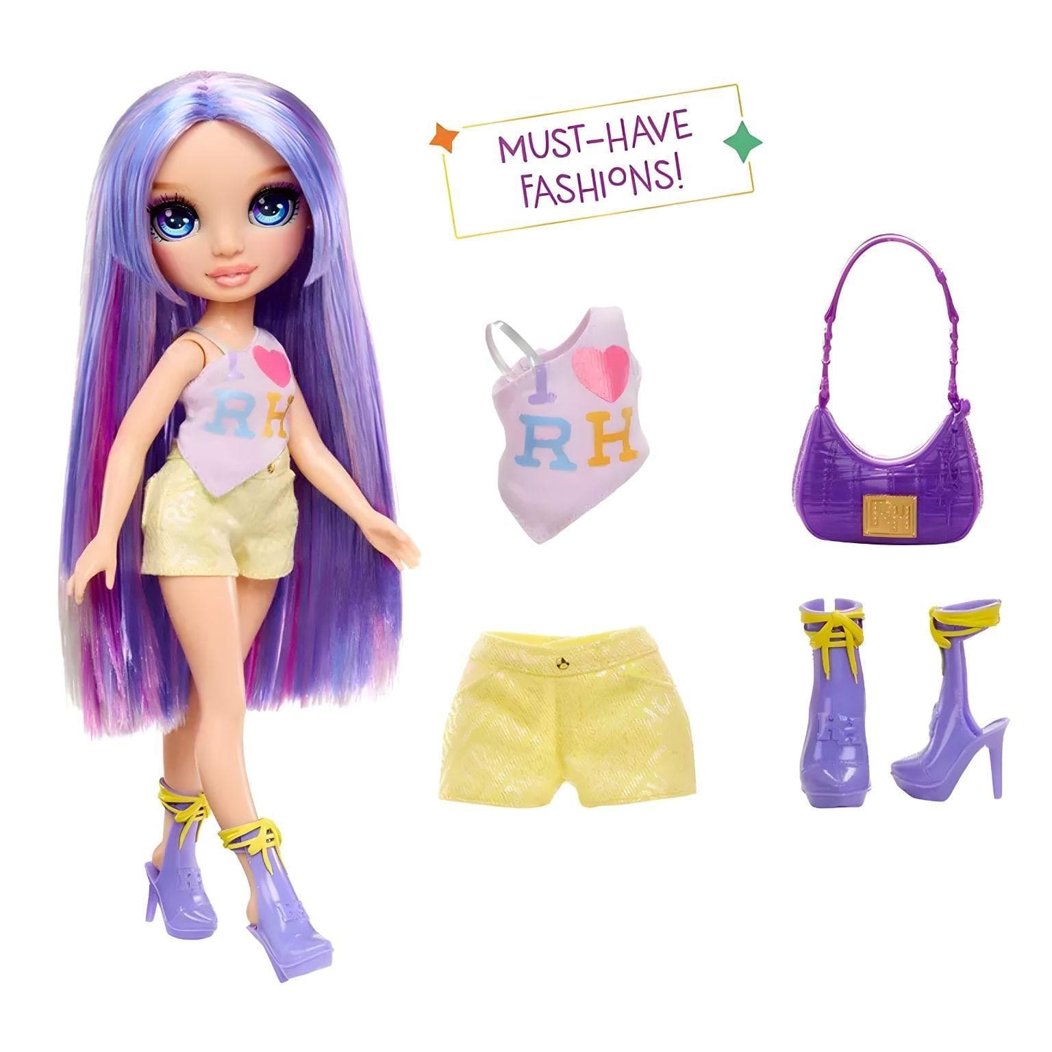 Apresentamos Rainbow High My Fashion Style - Violet com o SKU 774756325 recomendado para + 4 anos