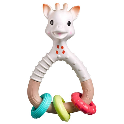 Introducing Sopure Natur'rings Sophie la Girafe Rattle with SKU 102013224 recommended for ages 3 months+