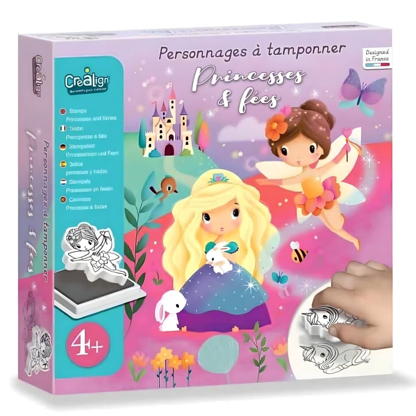 Apresentamos Carimbos Princesas e Fadas com o SKU 711078425 recomendado para + 4 anos