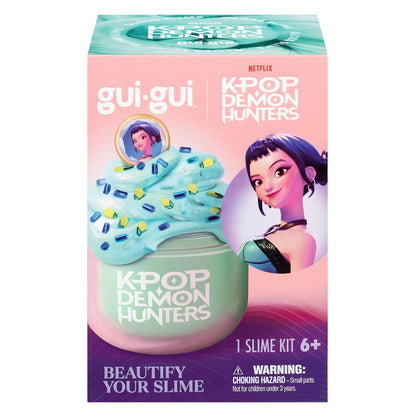 Caixa verde-água do Slime Gui-Gui K-POP Demon Hunters