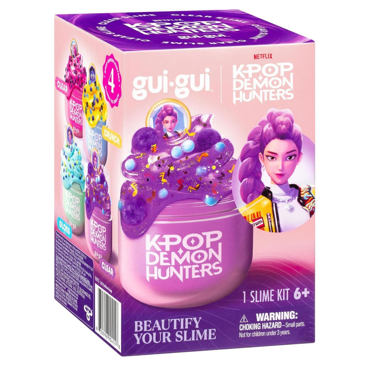Slime Gui-Gui K-POP Demon Hunters – slime e elementos de personalização