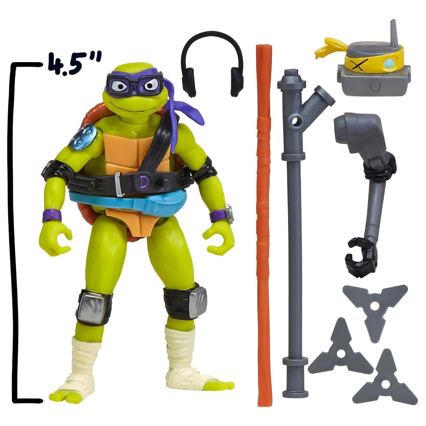 Apresentamos Tartarugas Ninja Mix n Match - Donatello com o SKU 234017325 recomendado para + 4 anos