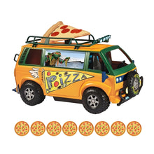 Apresentamos Tartarugas Ninja - Carrinha lançamento de pizzas com o SKU 233875725 recomendado para + 4 anos