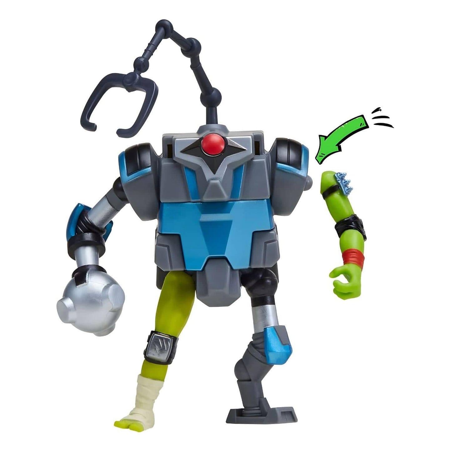 Apresentamos Tartarugas Ninja Mix n Match - Bishop in Mech com o SKU 234017825 recomendado para + 4 anos
