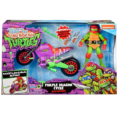 Introducing Teenage Mutant Ninja Turtles Dragon Motorcycle with SKU 233980425 recommended for ages 4+