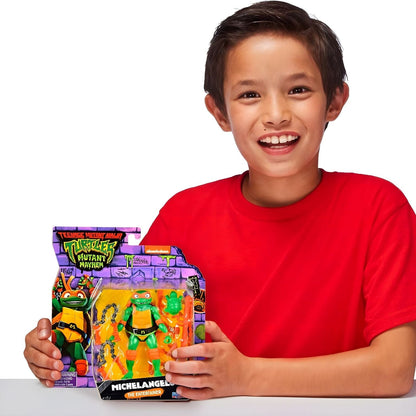 Introducing Teenage Mutant Ninja Turtles Mutant Mayhem - Michelangelo with SKU 233873825 recommended for ages 4+
