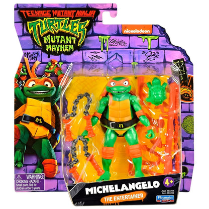 Introducing Teenage Mutant Ninja Turtles Mutant Mayhem - Michelangelo with SKU 233873825 recommended for ages 4+