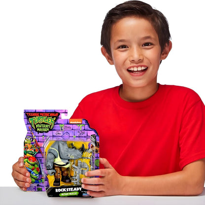 Introducing Teenage Mutant Ninja Turtles Mutant Mayhem - Rocksteady with SKU 233874325 recommended for ages 4+