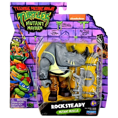 Introducing Teenage Mutant Ninja Turtles Mutant Mayhem - Rocksteady with SKU 233874325 recommended for ages 4+