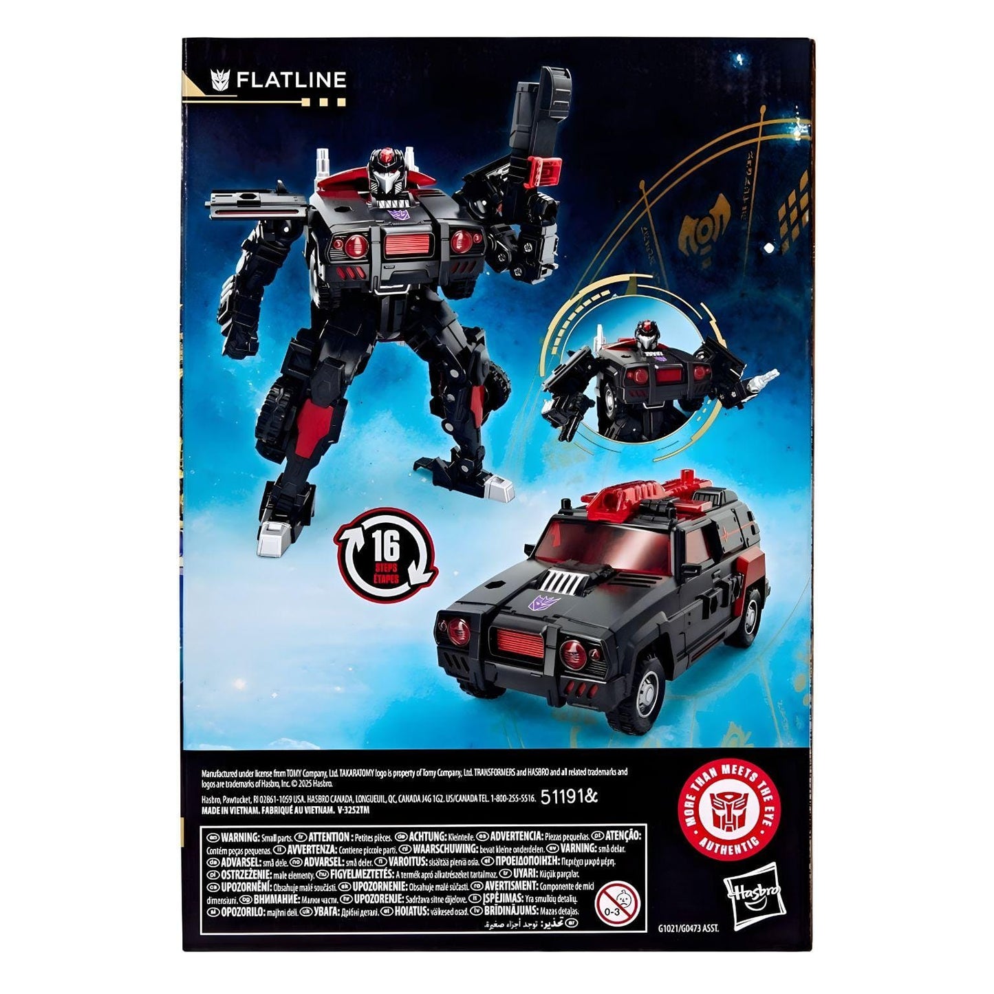 Apresentamos Transformers Age of the Primes - Flatline com o SKU 23102125 recomendado para + 8 anos