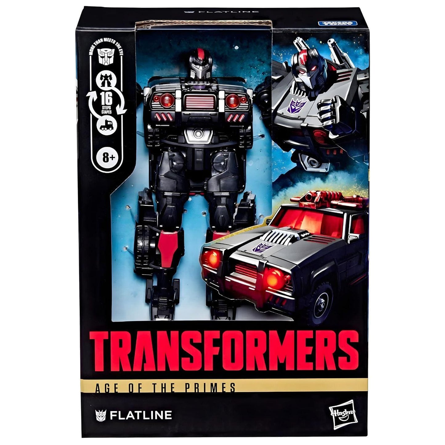 Apresentamos Transformers Age of the Primes - Flatline com o SKU 23102125 recomendado para + 8 anos