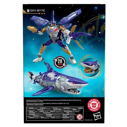 Introducing Transformers Age of the Primes - Sky-Byte with SKU 86101925 recommended for ages 8+