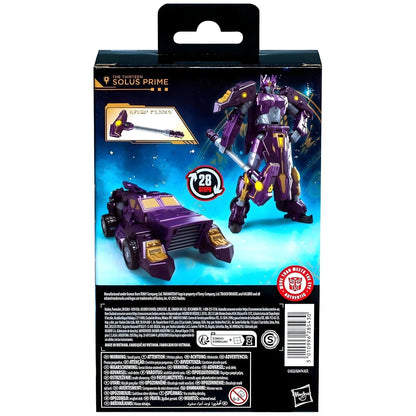 Introducing Transformers Age of the Primes - Solus Prime with SKU 861022525 recommended for ages 8+