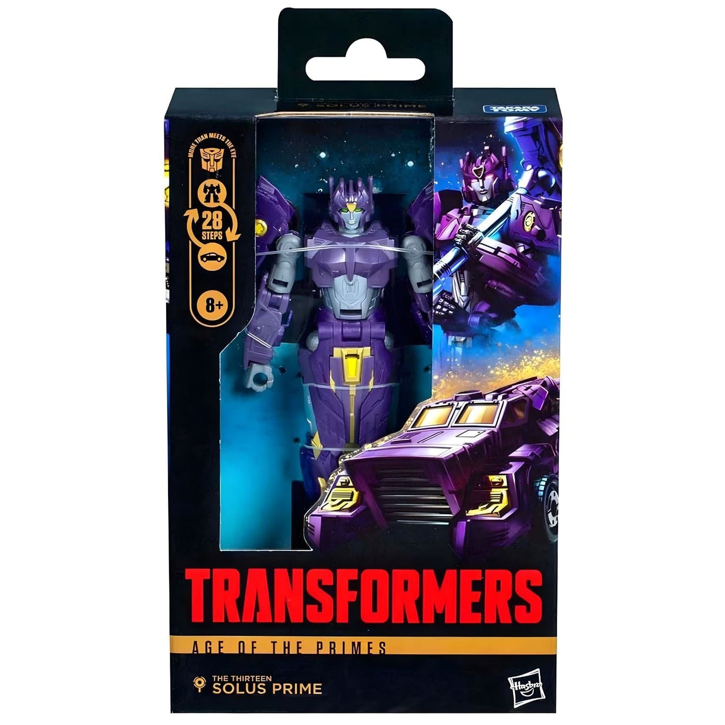 Apresentamos Transformers Age of the Primes - Solus Prime com o SKU 861022525 recomendado para + 8 anos
