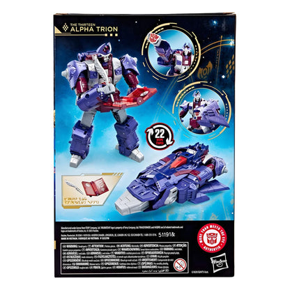 Introducing Transformers Age of the Primes - The Thirteen Alpha Trion with SKU 861020525, recommended for ages 8+