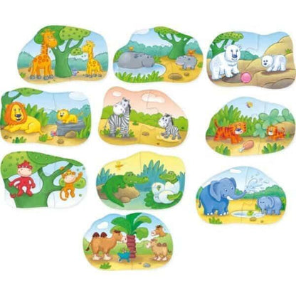 We present 10 Baby Animal Puzzles with SKU 810746622 recommended for + 2 years