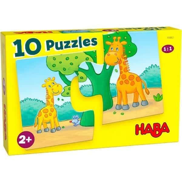 Apresentamos 10 Puzzles Animais Selvagens com o SKU 810680122 recomendado para + 2 anos