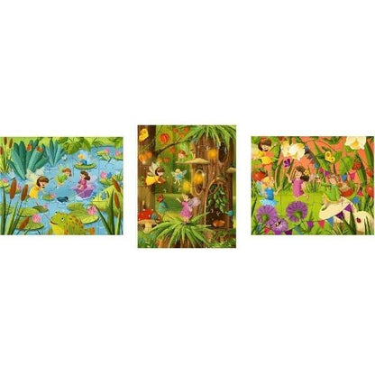 We present 3 Fairy Land Puzzles with SKU 810519722 recommended for + 3 years