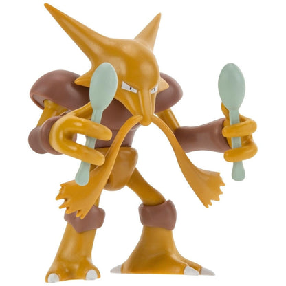 Introducing Pokémon Battle Figure - Alakazam with SKU 23303624 recommended for ages + 4 years