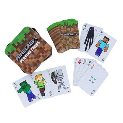Introducing Minecraft Playing Cards with SKU 864221823 recommended for ages + 6 years