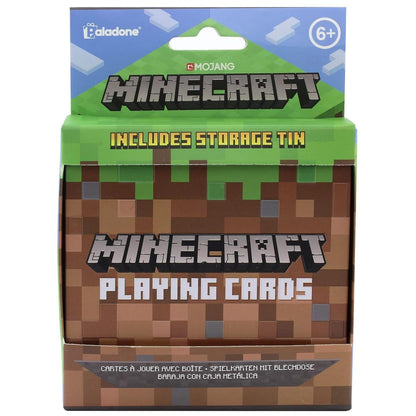 Introducing Minecraft Playing Cards with SKU 864221823 recommended for ages + 6 years