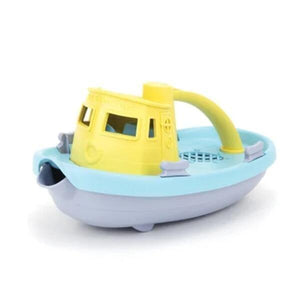 Barco Rebocador Topo Amarelo - Brincatoys