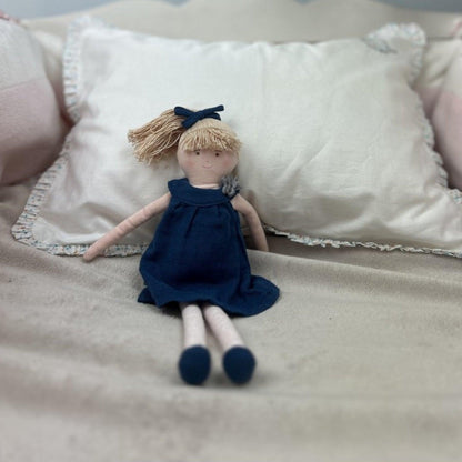 We present Doll with Blue Dress with SKU 790186522 recommended for + 0 months