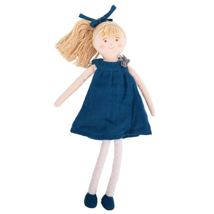 We present Doll with Blue Dress with SKU 790186522 recommended for + 0 months