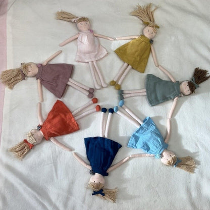 We present Cloth doll with Pink Dress with SKU 790186422 recommended for + 0 months
