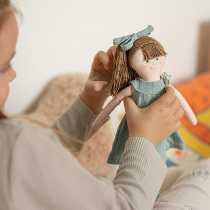 We present Cloth Doll with Green Dress with SKU 790186122 recommended for + 0 months